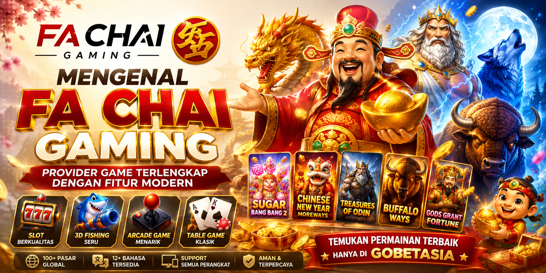 Mengenal FA CHAI Gaming, Provider Game Modern di Gobetasia