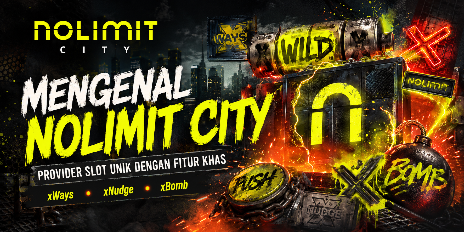 Mengenal Nolimit City, Provider Slot Unik di Gobetasia
