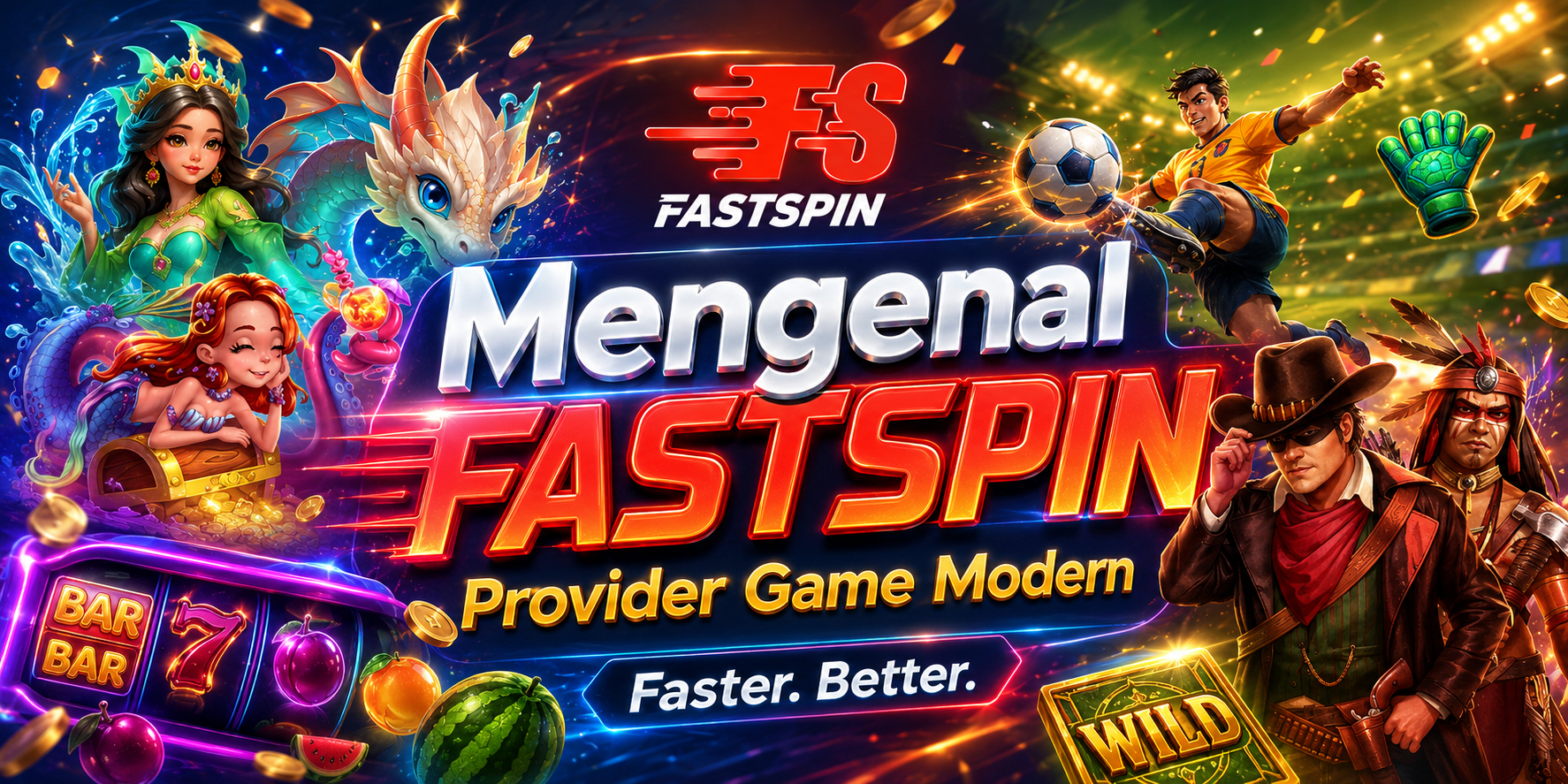 Mengenal FASTSPIN, Provider Game Modern di Gobetasia