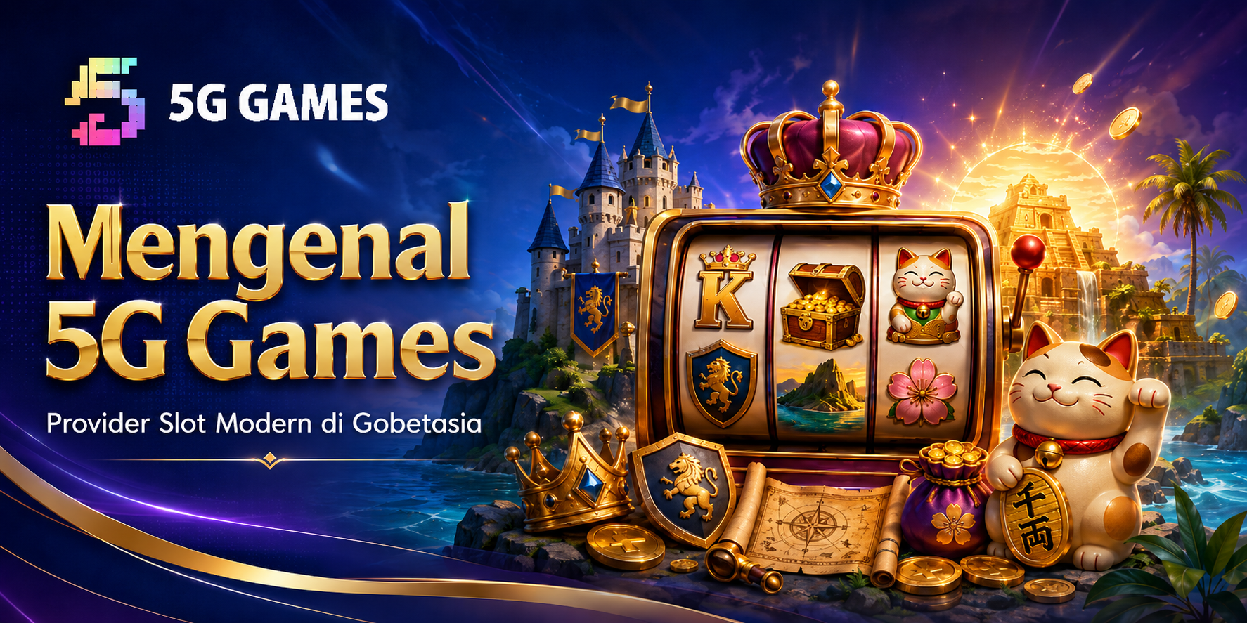 Mengenal 5G Games, Provider Slot Modern di Gobetasia